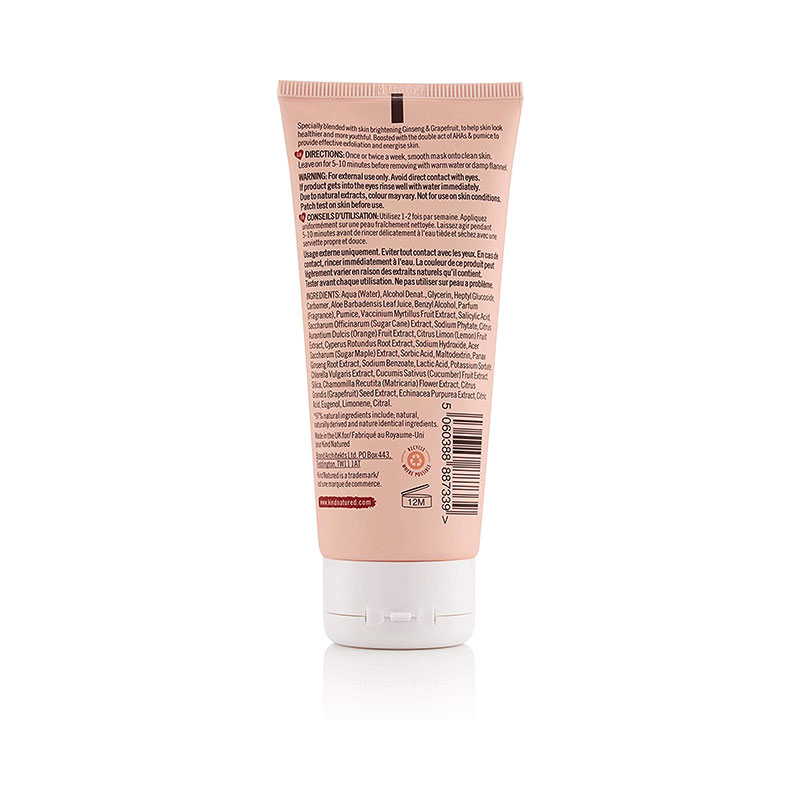 Kind Natured Ginseng & Grapefruit Brightening Jelly Face Mask 100ml