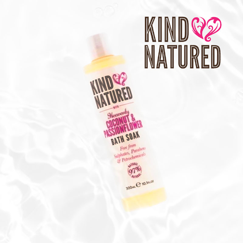 Kind Natured With Heavenly Coconut & Passion Flower Bath Soak 300ml