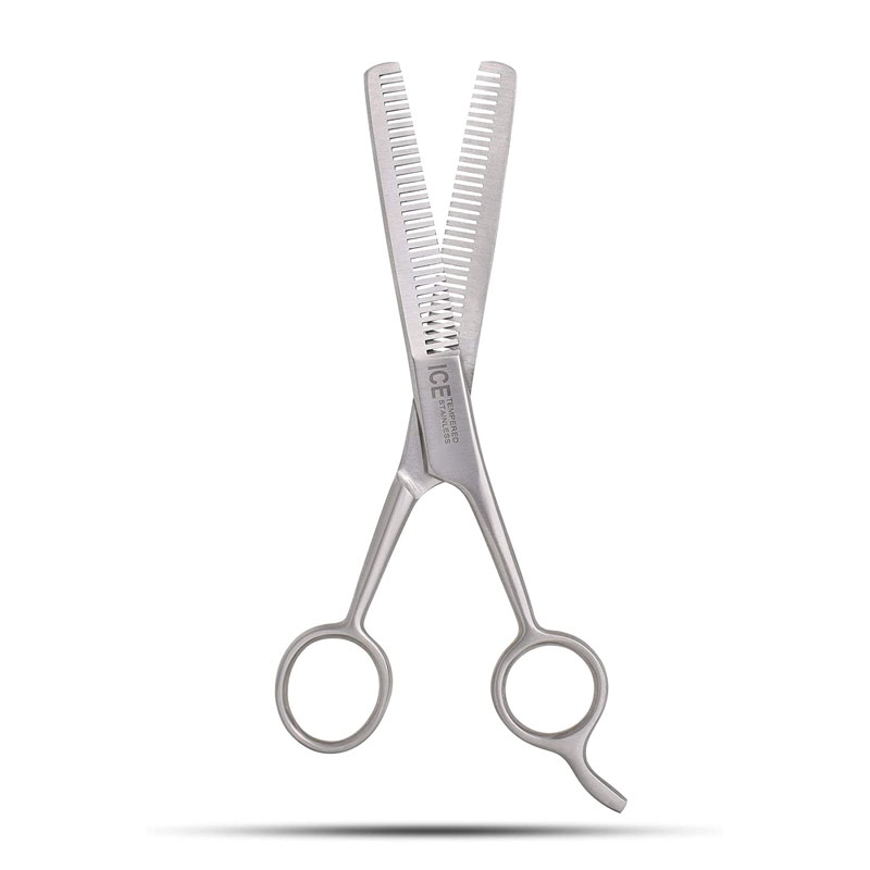 LA Beaute London Stainless Steel Thinning Scissor With Hook 6.5"