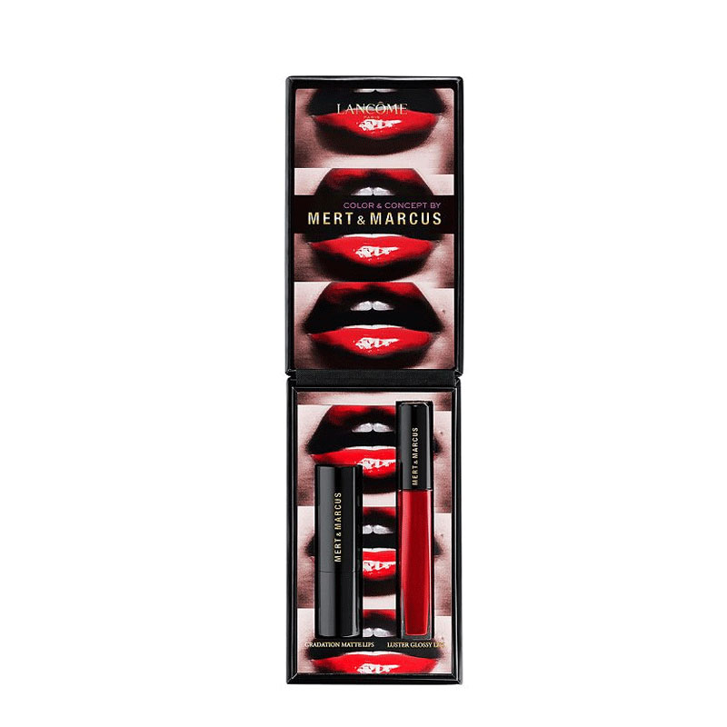 Lancome Paris Mert & Marcus Flaming Lips Kit - 01 Rouge / Red