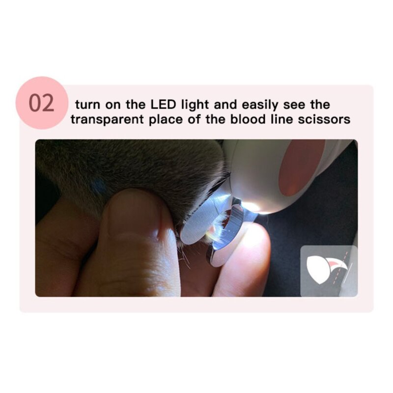 LED Nail Clipper For Pet (20200)
