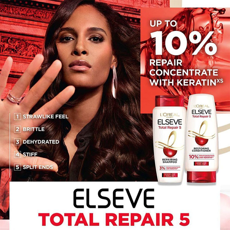 L'Oreal Elseve Total Repair 5 Restoring Shampoo 110ml
