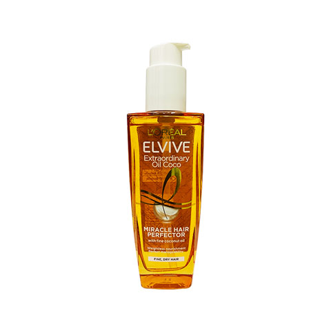 L'Oreal Elvive Extraordinary Coconut Hair Oil For Fine, Dry Hair 100ml