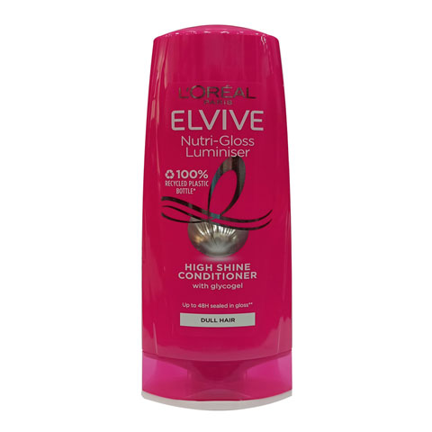 L'Oreal Elvive Nutri Gloss Luminiser High Shine Conditioner 400ml
