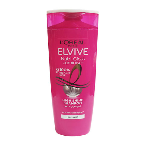 L'oreal Elvive Nutri - Gloss Luminiser High Shine Shampoo For Dull Hair 400ml