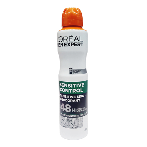 L'Oreal Men Expert Sensitive Control 48H Deodorant 250ml