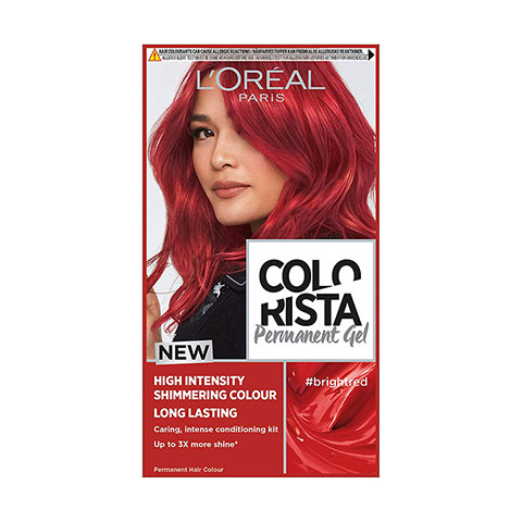 L'Oreal Paris Colorista Long Lasting Permanent Hair Colour - Bright Red