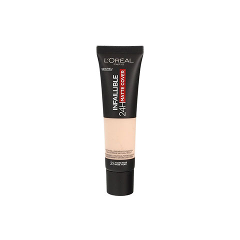 L'Oreal Paris Infallible 24Hr Matte Cover Foundation 30ml - 25 Rose Ivory