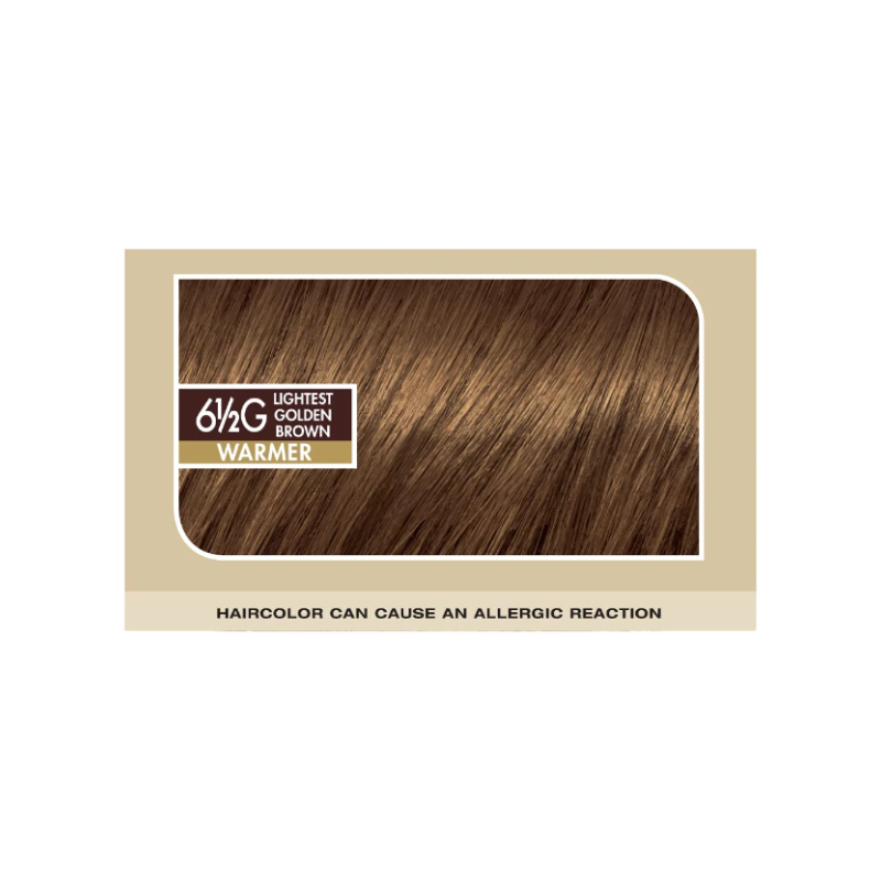 L'oreal Paris Superior Preference Permanent Hair Color - 6½G  Lightest Golden Brown Warmer