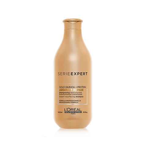 L'Oreal Paris Serie Expert Gold Quinoa + Protein Absolut Repair Shampoo 300ml