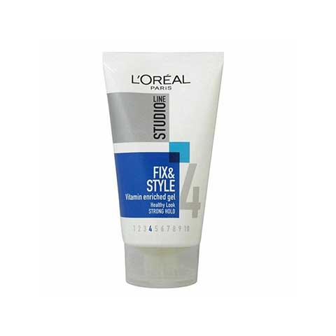 L'oreal Studio Line Fix & Style Vitamin Enriched Gel 150ml - Strong Hold