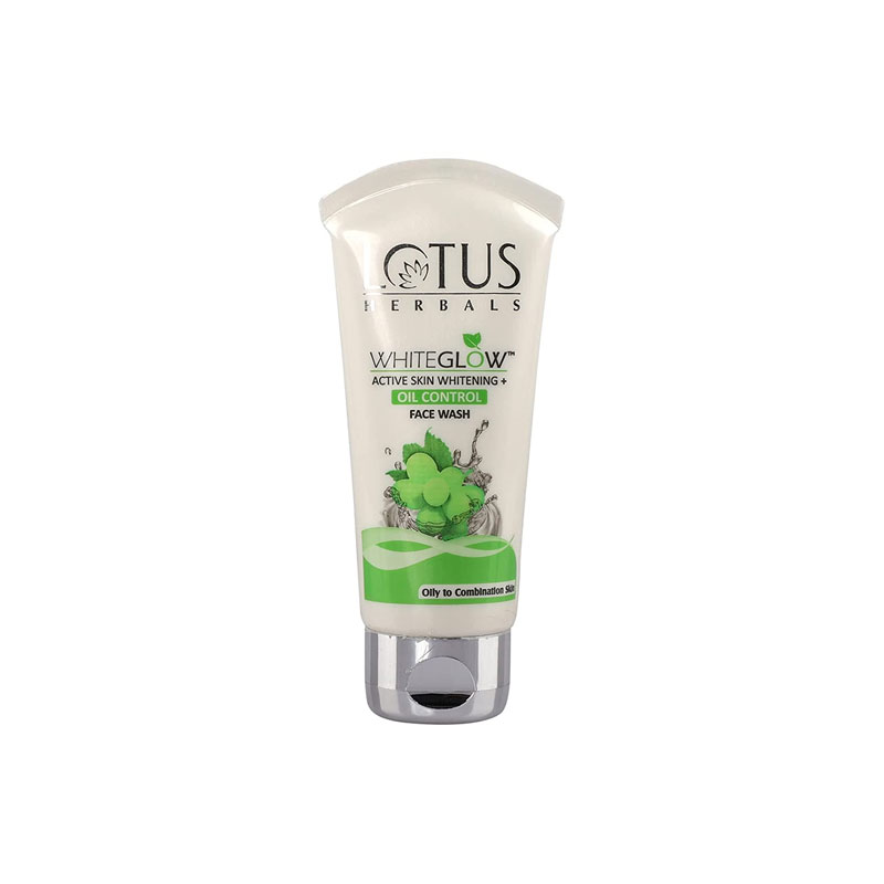 Lotus Herbals White Active Skin Whitening + Oil Control Facewash 100g