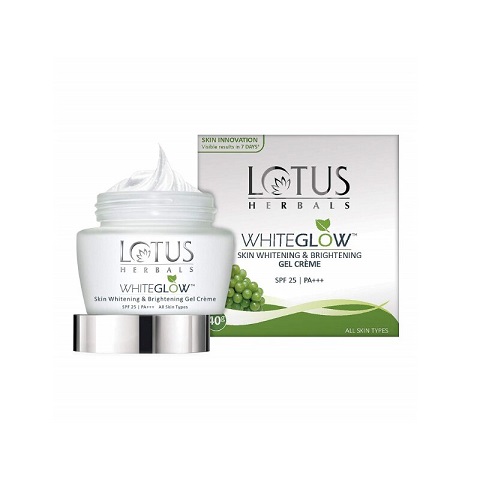 Lotus Herbals White Glow Gel Cream 60g - SPF 25 PA+++
