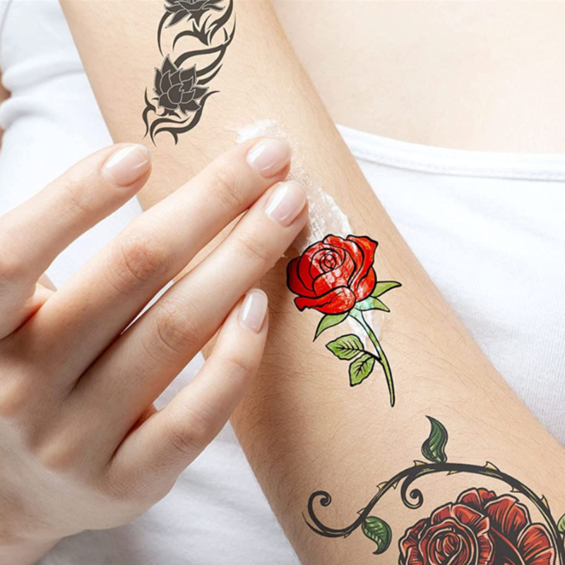 290 Rose Tattoo Stock Videos and RoyaltyFree Footage  iStock  Rose  tattoo drawing Rose tattoo outline Vector rose tattoo