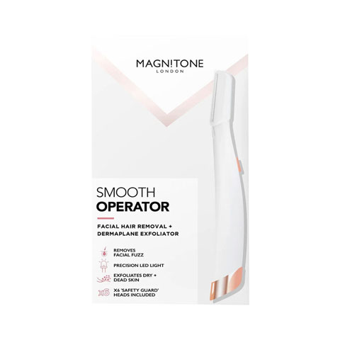 Magnitone Smooth Operator Facial Hair Exfoliator - White