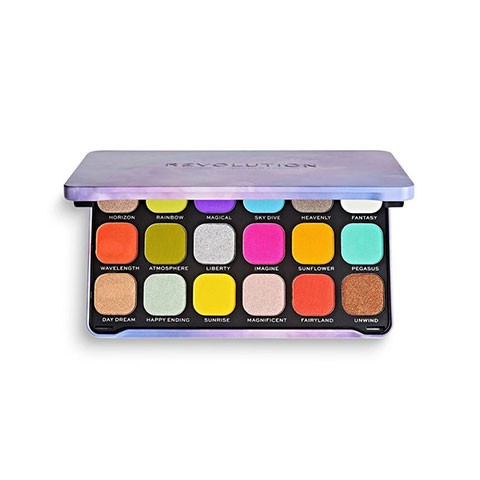 Makeup Revolution Eyeshadow Palette - Rainbow