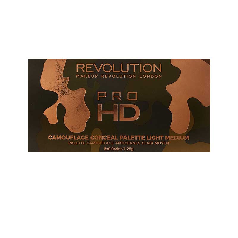 Makeup Revolution Pro HD Camouflage Conceal Palette - Light Medium