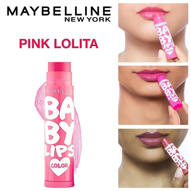 Maybelline Baby Lips Color Lip Balm SPF11 - Pink Lolita