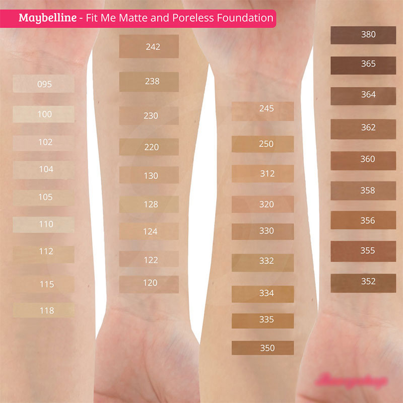 Maybelline Fit Me Matte + Poreless Foundation 30ml - 112 Natural Ivory