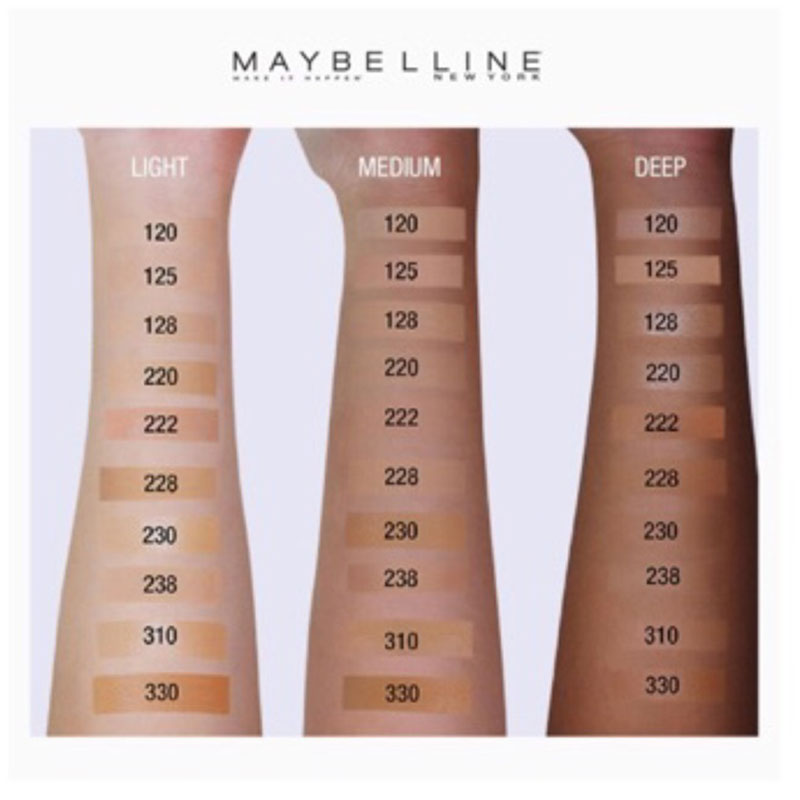 Maybelline Fit Me Matte + Poreless Foundation 30ml - 128 Warm Nude