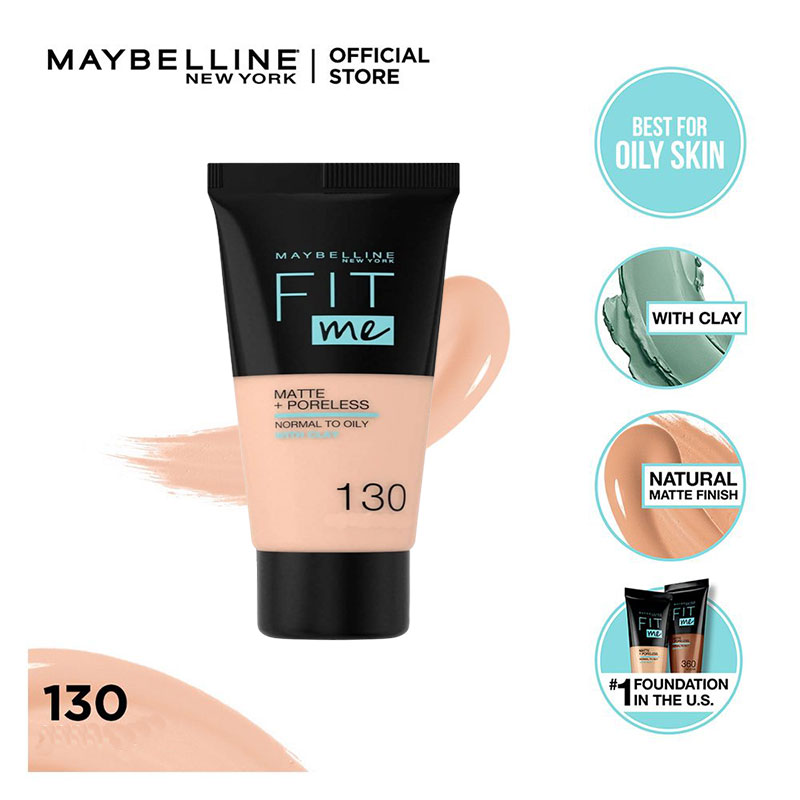 Maybelline Fit Me Matte + Poreless Foundation 30ml - 130