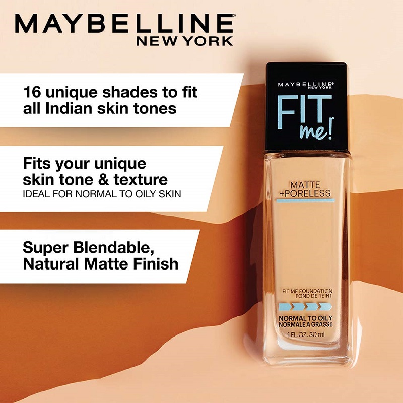 Maybelline Fit Me Matte + Poreless Foundation 30ml - 238 Rich Tan