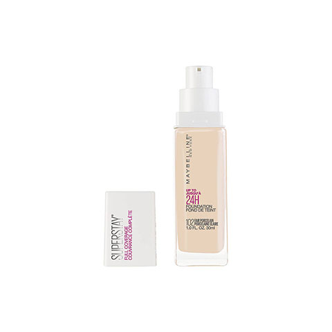 Maybelline Superstay 24hr Full Coverage Foundation 30ml - 102 Fair Porcelain