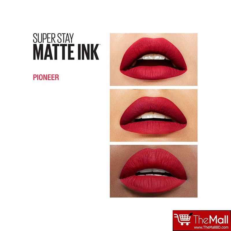 Maybelline Superstay Matte Ink Liquid Lipstick 5ml - 20 Pioneer