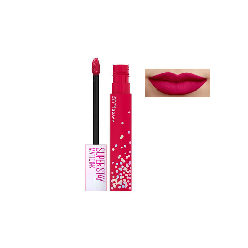 Maybelline Superstay Matte Ink Liquid Lipstick 5ml - 390 Life Of The Party