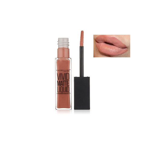 Maybelline Vivid Matte Liquid Lipstick 8ml - 50 Nude Thrill