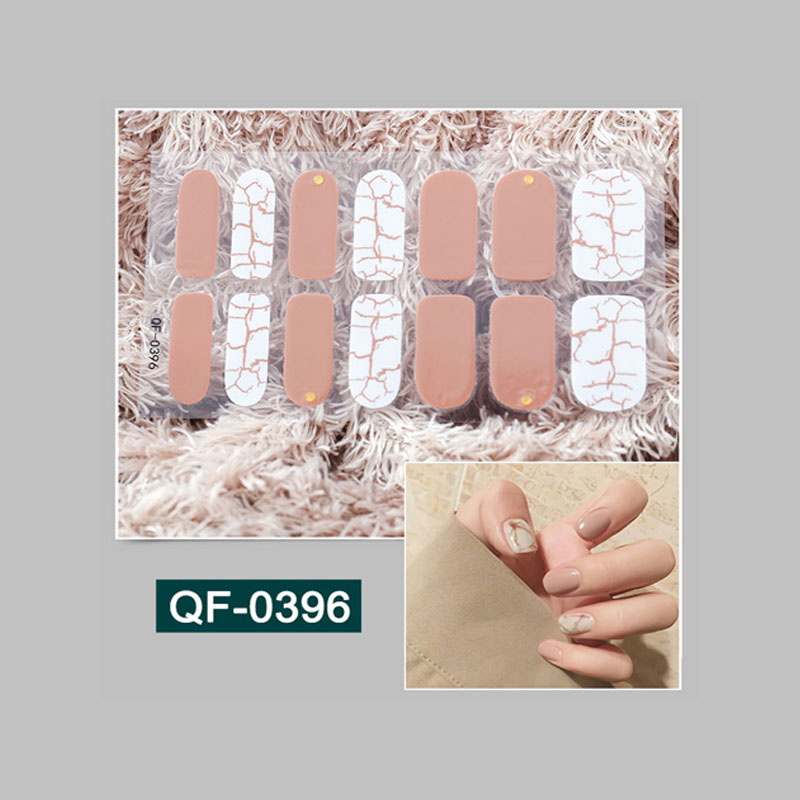 Mofa MeiRen Full Nail Stickers - QF 0396