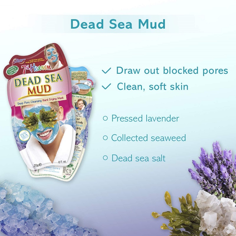 7th Heaven Montagne Jeunesse Dead Sea Mud Face Mask 20g