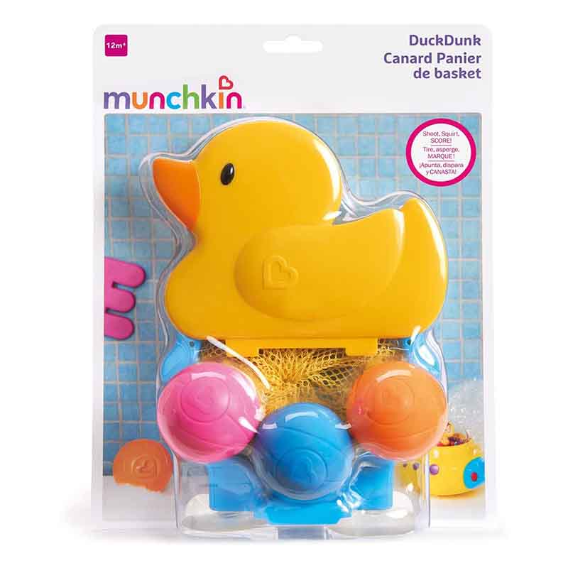 Munchkin Baby Bath Toy Duck Dunk 12m+ (4126)