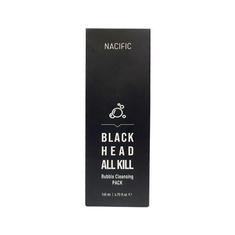 Nacific Blackhead All Kill Bubble Cleansing Pack 140ml
