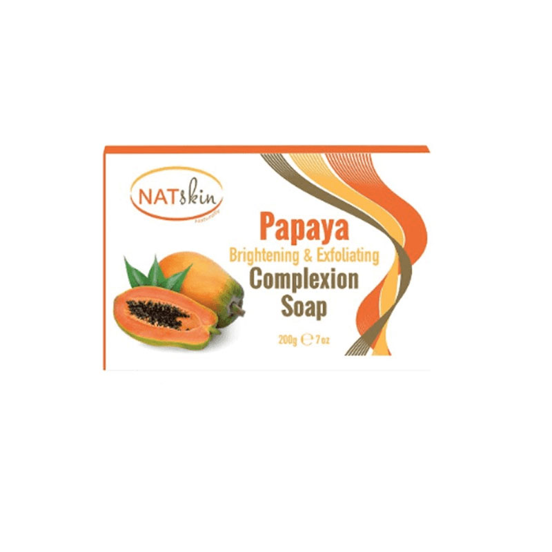 NatSkin Papaya Brightening & Exfoliating Complexion Soap 200g