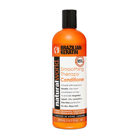 Natural World Brazilian Keratin Smoothing Therapy Conditioner 500ml