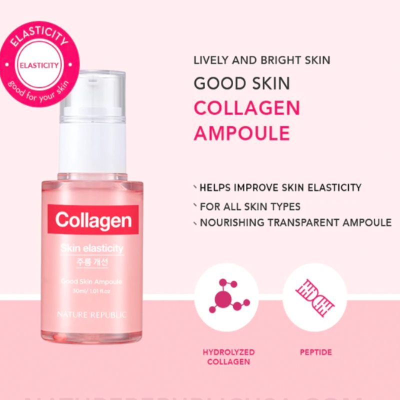 Nature Republic Collagen Good Skin Ampoule 30ml - Elasticity
