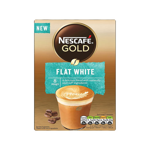 Nescafe Gold Flat White Coffee 100g