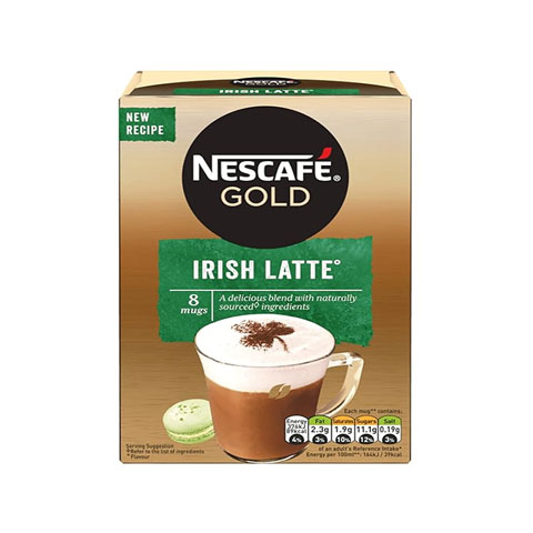 Nescafe Gold Irish Latte Coffee 158.4g