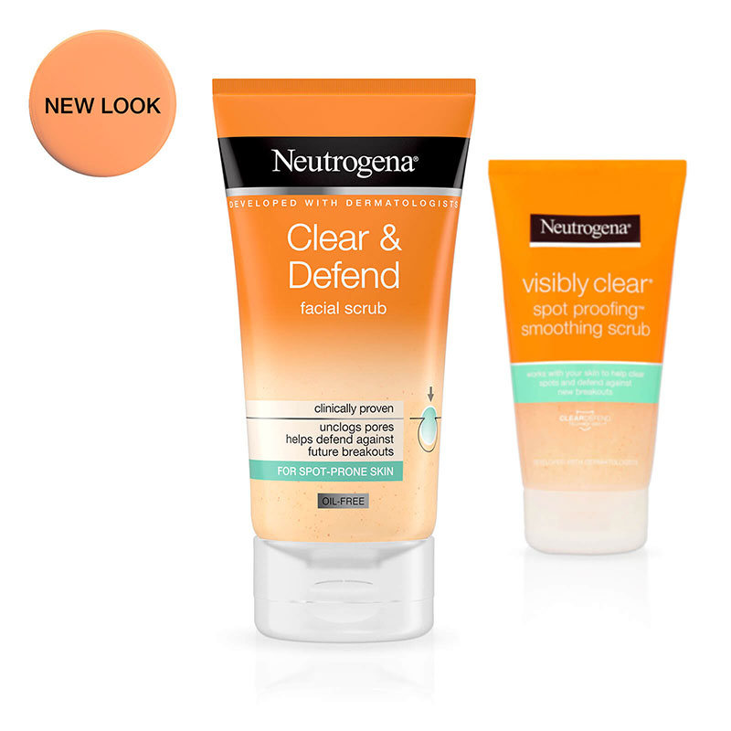 Neutrogena Clear Defend Facial Scrub Ml