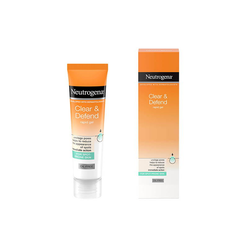 Neutrogena Clear Defend Rapid Gel For Spot Prone Skin Ml The Mallbd