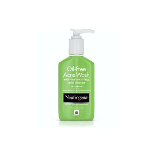 Neutrogena Oil Free Acne Wash Redness Soothing Facial Cleanser 177ml