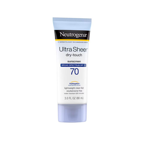 Neutrogena Ultra Sheer Dry Touch Sunscreen Broad Spectrum 88ml - SPF70