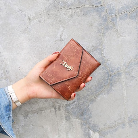 New Ladies Three Fold Short Wallet