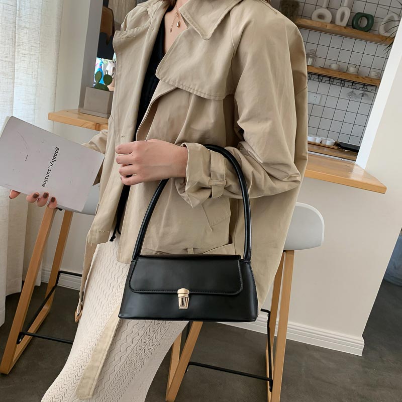 New Trendy Fashion French Niche Shoulder Bag (1001018)