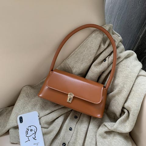 New Trendy Fashion French Niche Shoulder Bag (1001019)