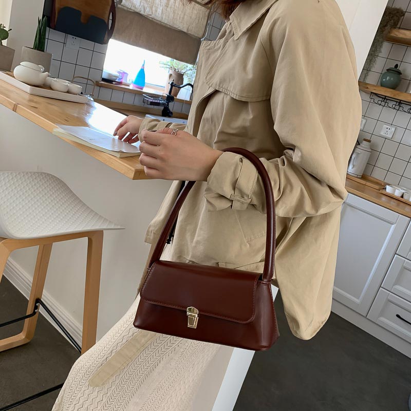 New Trendy Fashion French Niche Shoulder Bag (1001020)