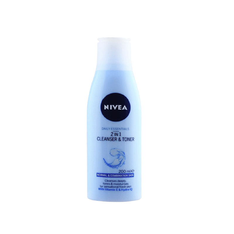 Nivea Daily Essentials 2 In 1 Cleanser & Toner 200ml