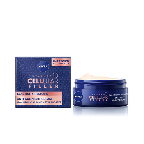 Nivea Hyaluron Cellular Filler Elasticity Reshape Anti-Age Night Cream 50ml