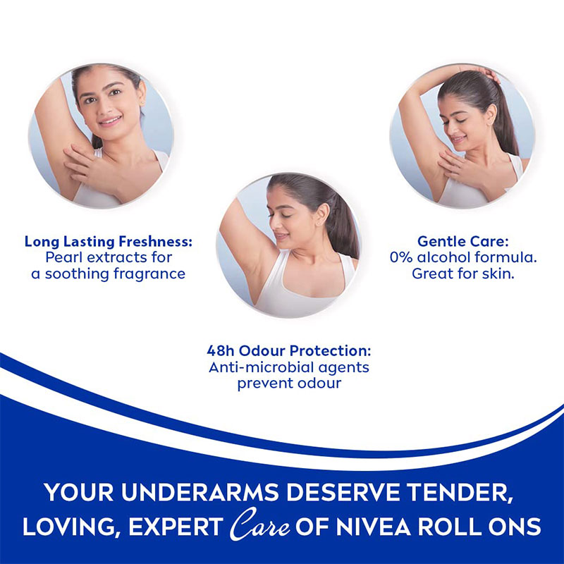 Nivea Pearl & Beauty Anti - Perspirant Roll On 50ml